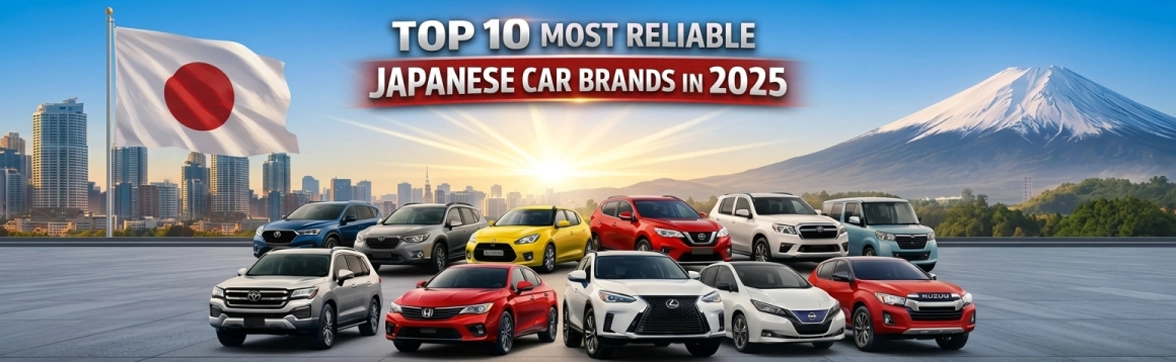 Top 10 Most Reliable Japanese Car Brands in 2025