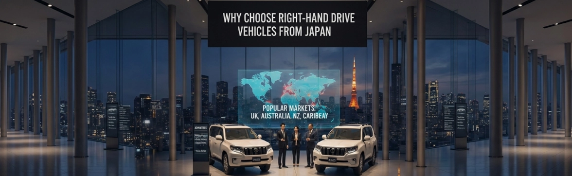 Why Choose Right-Hand Drive Vehicles from Japan | MDK Japan