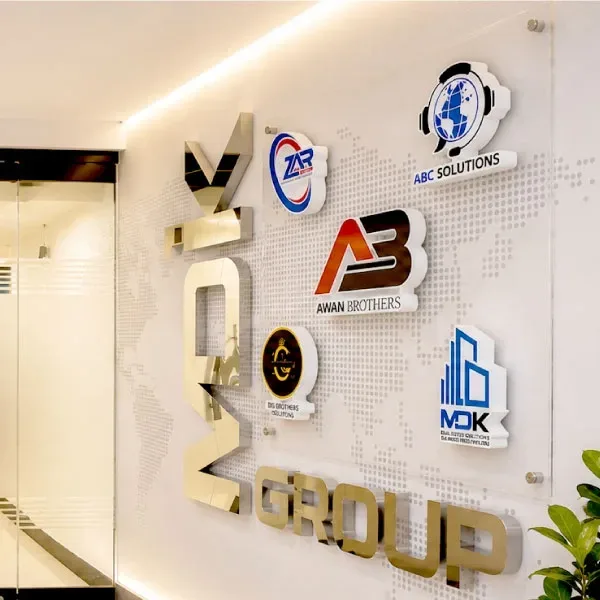 MDK Group Identity Wall